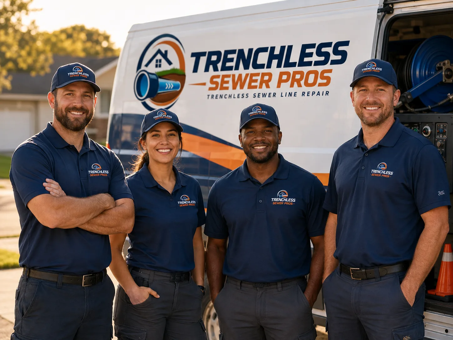 Trenchless Sewer Repair company in Hills, MN